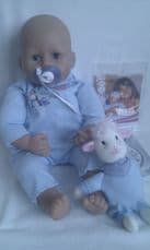 Adorable Big 'Baby Annabell Brother' Zapf Creation Interactive Baby Doll