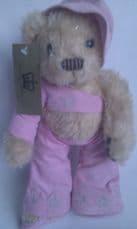 Adorable Big 'Baby Bling' Madame Tussauds London Plush Bear + Tag