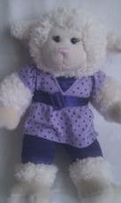 Adorable Big Bedtime Cute 'Baby Lamb' Plush Build-a-Bear