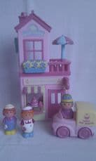 Adorable Big ELC 'Happyland Cake & Sweet Shop Tearoom' & lots of Figures