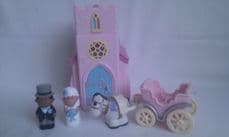 Adorable Big ELC Musical 'Happyland Wedding Church' & lots of Figures