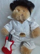 Adorable Big 'Elvis Presley' The King Build-a-Bear Plush Bear