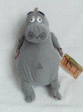 Adorable Big 'Gloria' Hippo Madagascar Plush Toy BNWT
