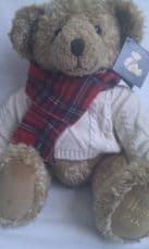 Adorable Big Harrods Christmas Edition 2002 Collectable Teddy Bear + Tag