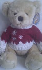 Adorable Big 'Harrods Christmas Edition' 2008 Collectable Teddy Bear + Tag