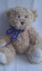 Adorable Big 'Harrods' Collectable Foot Stamped Plush Bear