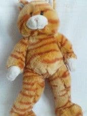 Adorable Big 'Meowing' Build-a-Bear Tabby Plush Cat Plush Toy