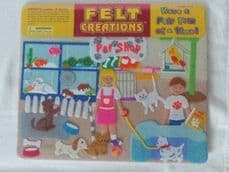 Adorable Big My 1st 'Little Pet Shop & lots of Animals' Felt Playset BNIP Age: 3 years+