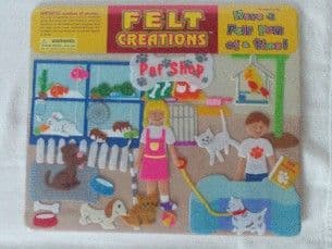 Adorable Big My 1st 'Little Pet Shop & lots of Animals' Felt Playset BNIP Age: 3 years+