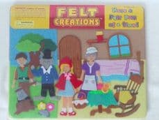 Adorable Big My 1st 'Little Red Riding Hood' Felt Playset BNIP 3 years+