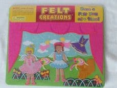 Adorable Big My 1st 'Princess Ballerina' Felt Playset BNIP Age: 3 years+