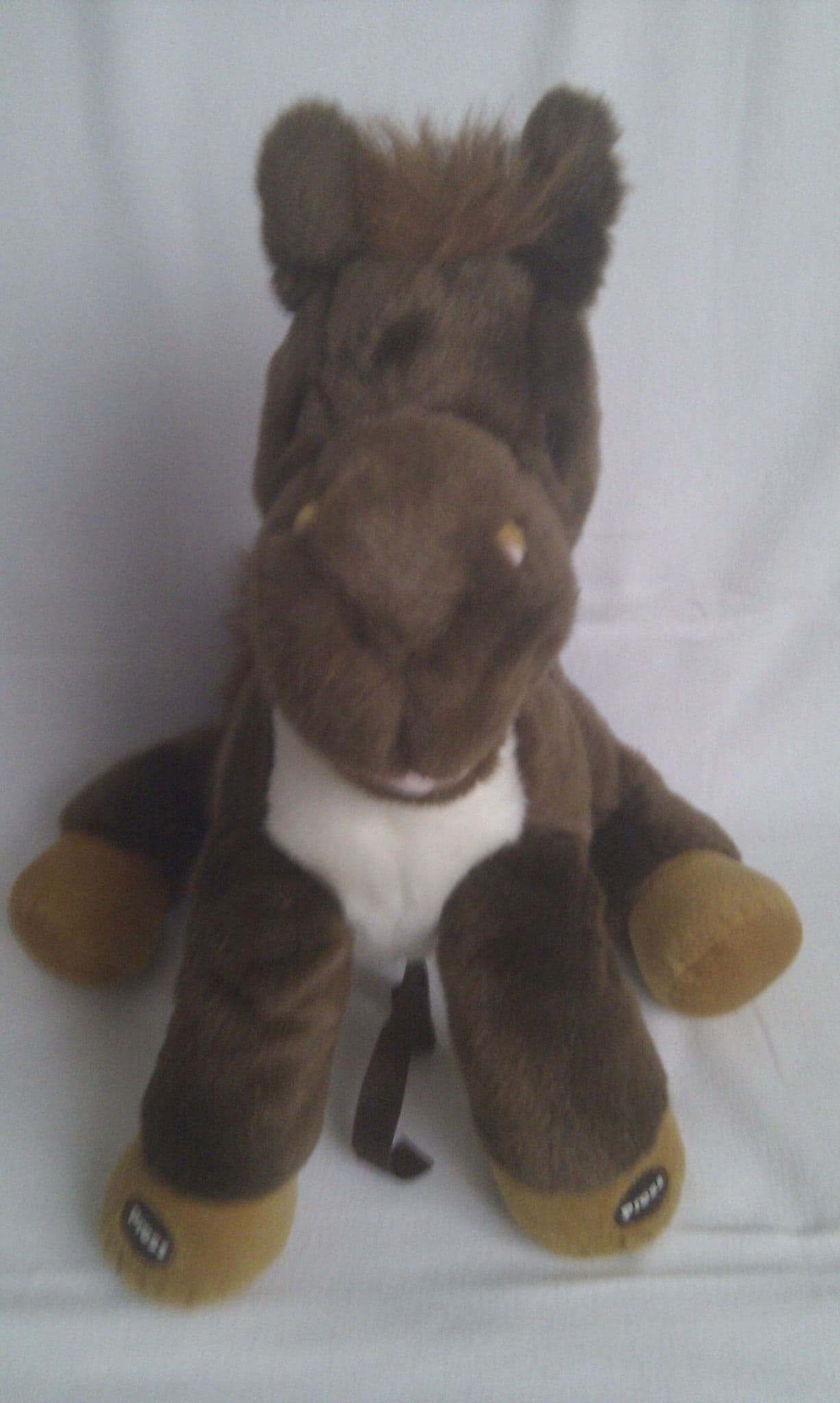 Adorable Big Neighing & Clip Clop Plush Horse makes cute sounds