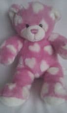 Adorable Big 'Sweetheart Blow Me a Kiss' Pink Build-a-Bear Plush Toy