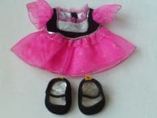Adorable Build-a-Bear 'Princess' 3-Piece Outfit