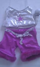 Adorable 'Disco Diva' 3-Piece Build-a-Bear Outfit