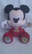 Adorable Disney Baby 1st Talking 'Mickey Mouse' Plush Toy