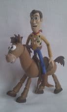 Adorable Disney Pixar Toy Story 'Woody Cowboy & Bullseye' Collectable Toys