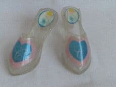 Adorable Disney Princess 'Cinderella' Glittery Toddler Dress Up Shoes