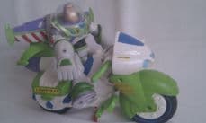 Adorable Disney Toy Story 'Buzz Lightyear & his Motorbike' Push Along Toy