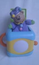 Adorable Early Learning Centre Musical Teddy Clown-Jack-in-Box
