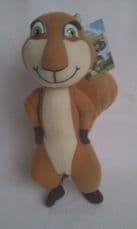 Adorable 'Hammy the Squirrel' Over the Hedge Plush Toy BNWT
