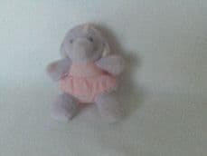 Adorable Humphrey's Corner 'Lottie' Baby Wrist Rattle Plush Toy