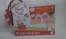 Adorable 'I Love Pink Milk' Charlie & Lola Puzzle Age: 3 years+ Boxed