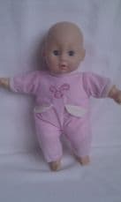 Adorable My 1st Babbling & Crying Baby Soft Body Plush Doll