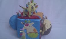 Adorable My 1st Baby 'Koto' Big Activity Plush Animal Cube