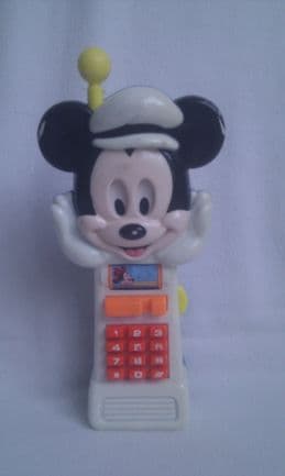 Adorable My 1st Baby Mickey Mouse Mobile Telephone Toy