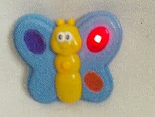 Adorable My 1st Baby 'Musical & Light up Butterfly' Nursery Rhyme Toy