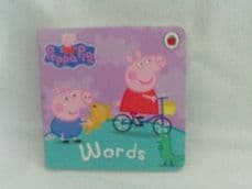 Adorable My 1st Baby Peppa Pig 'Words' Baby Board Book