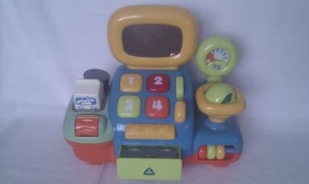 Adorable My 1st Baby 'Shop & Cash Till' Lights up & Sounds Early Learning Centre