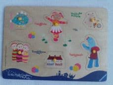 Adorable My 1st 'In the Night Garden' Chunky Wooden Puzzle