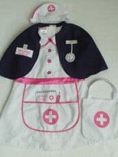 Adorable My 1st 'Nurse' Dressing up Fancy Dress + Accessories 3-5 years
