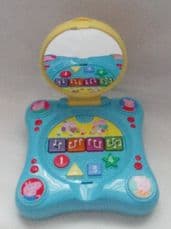 Adorable My 1st 'Peppa Pig' Magic Mirror Electronic Learning Laptop Toy