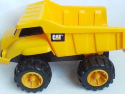 Adorable My 1st Push Along 'Caterpillar' Chunky Tipper Truck Toy