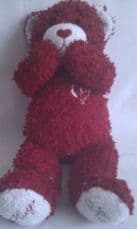 Adorable Rare Big 'Blow a Kiss' Hugs & Kisses Build-a-Bear