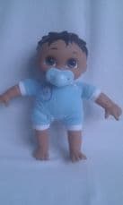 Adorable Rare My 1st 'Dora the Explorer Baby Boy' Plush Doll with Dummy