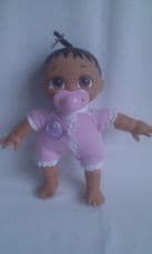 Adorable Rare My 1st 'Dora the Explorer Baby Girl' Plush Doll with Dummy