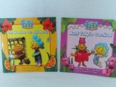 Adorable Set 1 of Two 'Fifi & the Flowertots' Glossy Bedtime Story Books