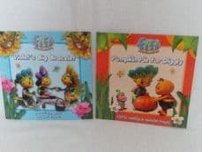 Adorable Set 3 of Two 'Fifi & the Flowertots' Glossy Bedtime Story Books