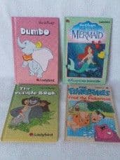 Adorable Set of Four 'Disney Movie & Ladybird' Bedtime Picture H/B Story Books