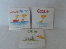 Adorable Set of Three My 1st Baby 'Gossie & Gertie' Chunky Board Books