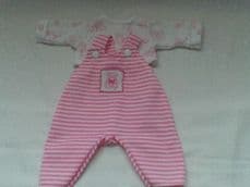 Adorable 'Teddy 2-Piece Playsuit' Doll Outfit