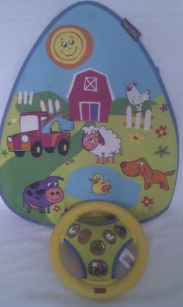 Adorable 'Tiny Love' Car Seat & Steering Wheel Music & Sound Toy