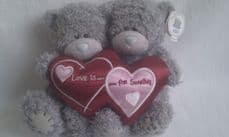 Adorable Twin Tatty Bears 'Love is for Sharing' Me to You Bears BNWT