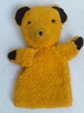 Adorable Vintage 'Sooty' Collectable Plush Hand Puppet Toy