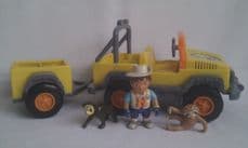 Big Go Diego Go Safari Talking Truck & Trailer + Diego Figures & Animals