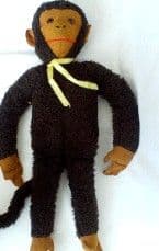 Big Vintage 'Monkey' Old Collectable Plush Toy